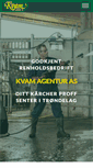 Mobile Screenshot of kvamagentur.no